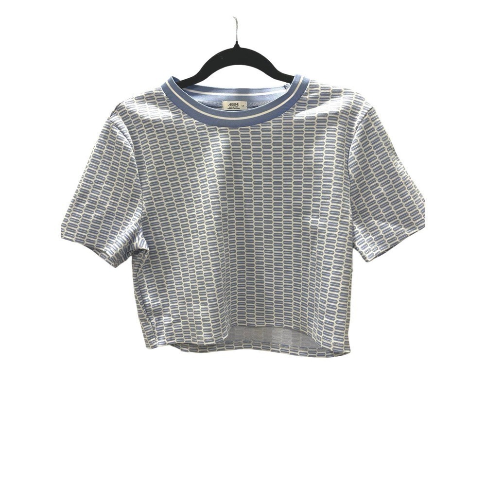 Ardene Patterned Crop Top Size L